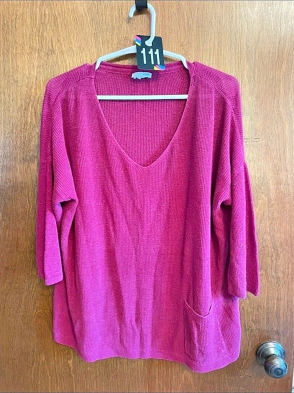J. Jill Pink Long Sleeve Tunic